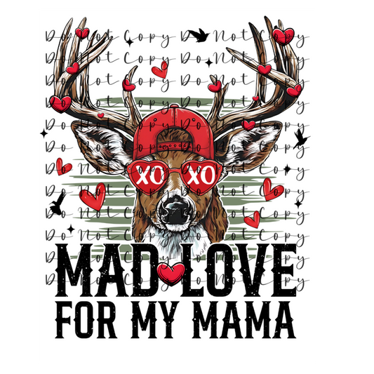 Mad Love Custom DTF Heat Transfer,Sublimation, DTF Direct to Film