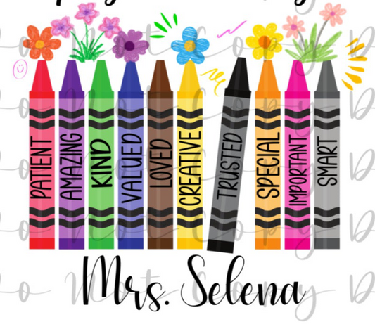 Mrs Selena Sublimation, DTF Direct to Film
