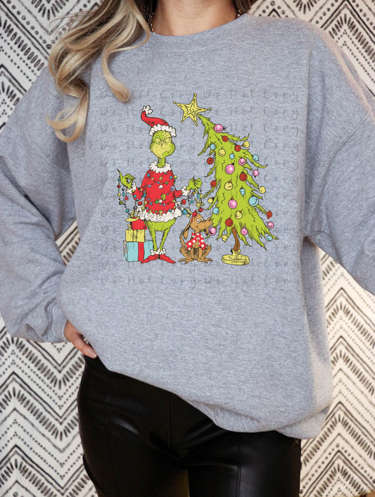 Donna Christmas Tree Custom DTF Heat Transfer,Sublimation, DTF Direct to Film