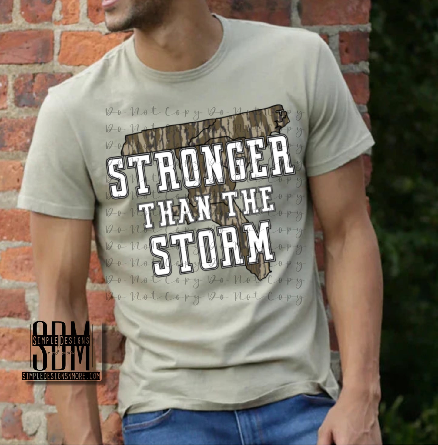 Stronger Than the Storm Camo Tees Helene Fundraiser