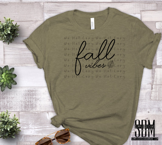 Fall Vibes Leaf Transfer DTF, Sublimation, DTF Direct to Film