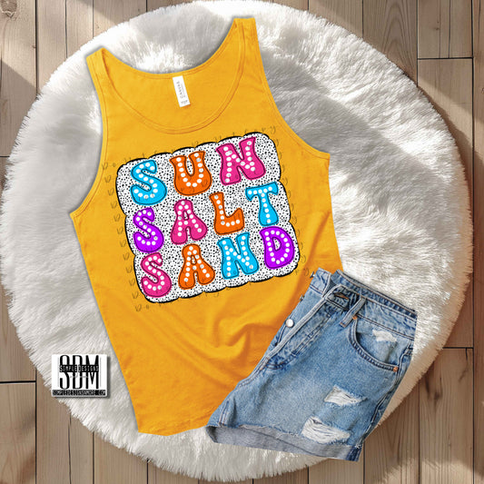 Sun Salt Sand Heat Transfers, Sublimation, DTF Direct to Film Heat Transfer