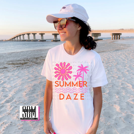 Summer Daze Heat Transfers, Sublimation, DTF Direct to Film Heat Transfer