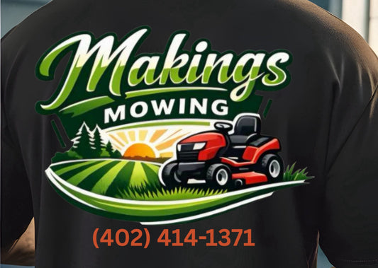 Makings Mowing Pocket Heat Transfer Sublimation, Sublimation, DTF Direct to Film