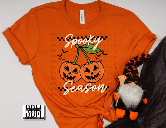 Spooky Season Pumpkins Comfort Color T-shirt, Bella Canvas Tees