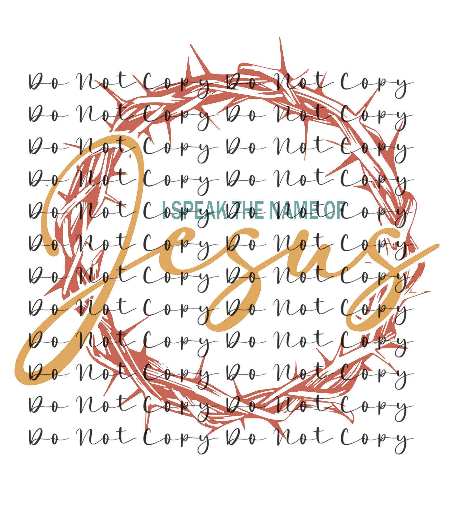 Crown Jesus Custom DTF Heat Transfer,Sublimation, DTF Direct to Film