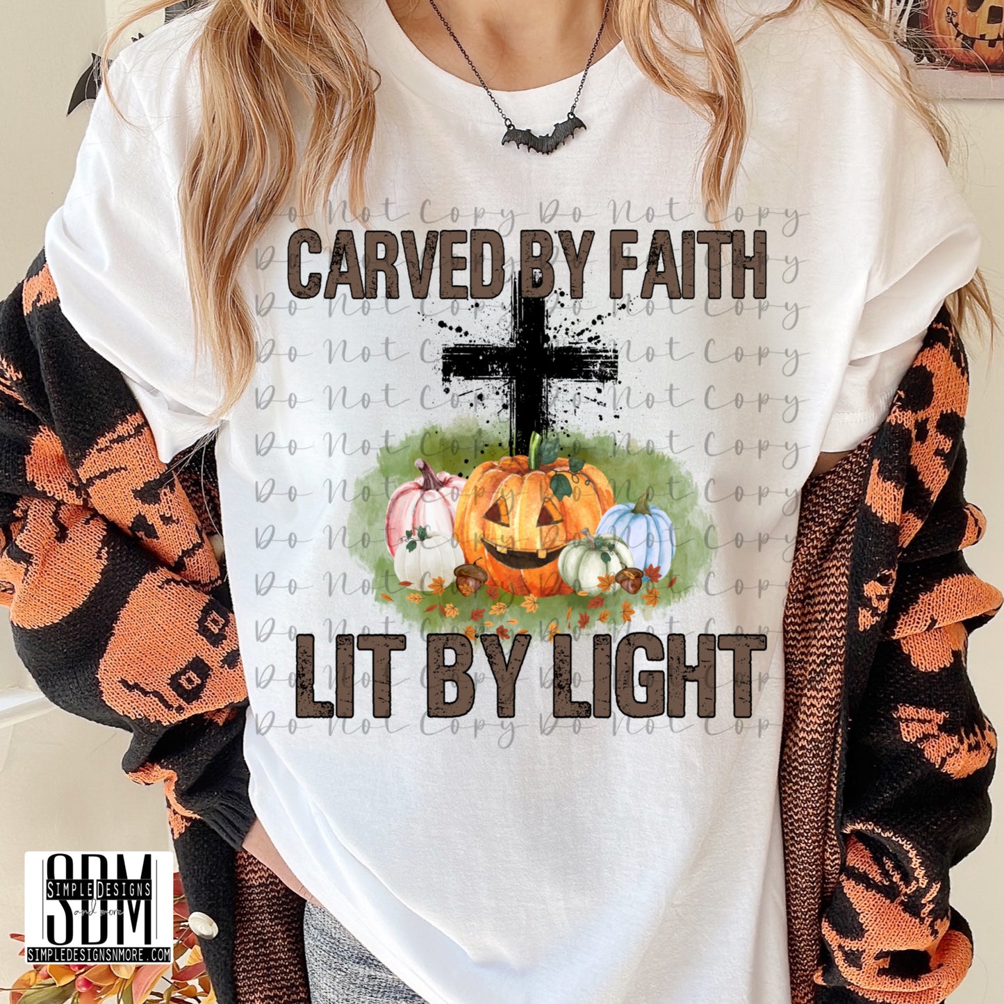 Carved By Faith Lit By Light Heat Transfer Sublimation, Sublimation, DTF Direct to Film