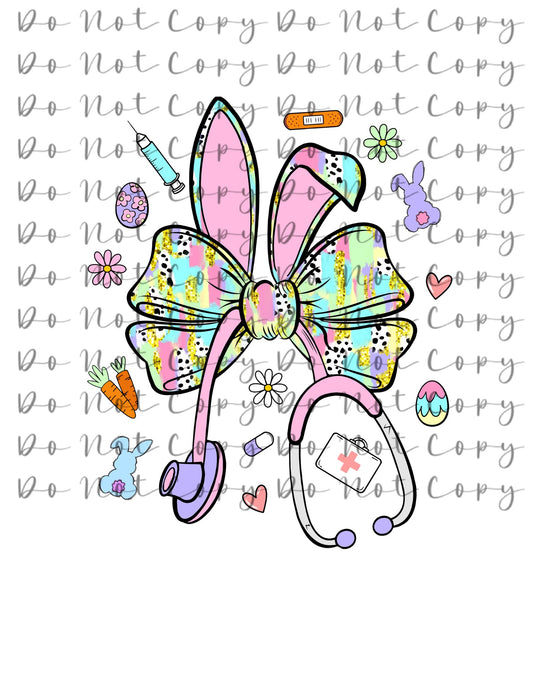 Donna Custom Bunny Heat Transfer Sublimation, Sublimation, DTF Direct to Film