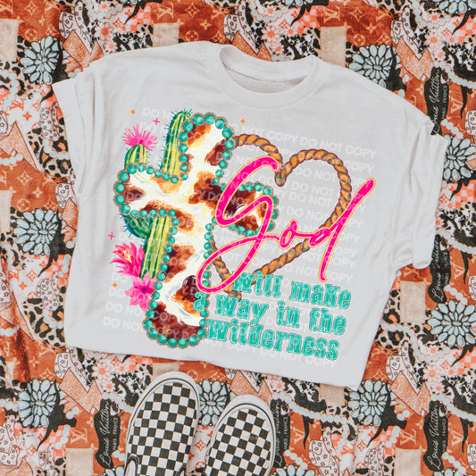 God Will Make a Way Comfort Color T-shirt, Bella Canvas Tees, Crew Sweatshirt