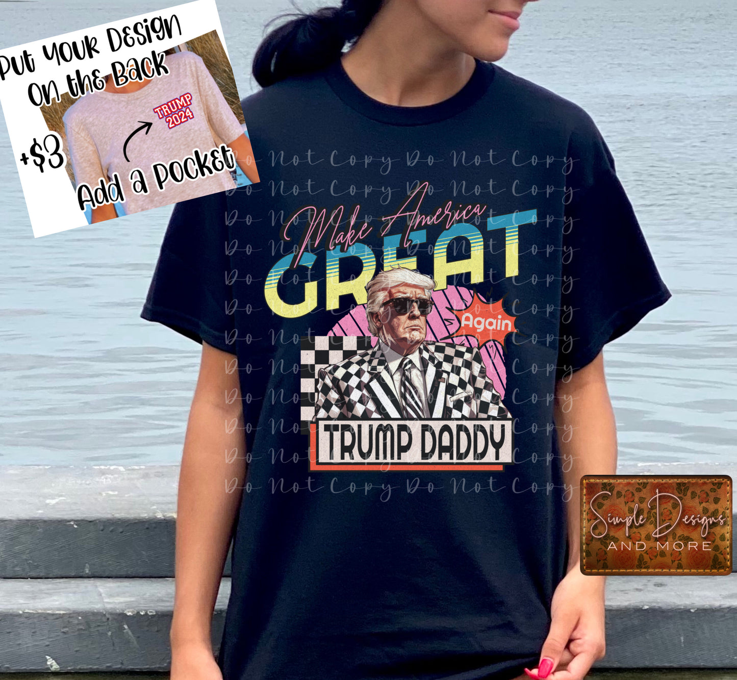 Make America Great Again Patriotic Sublimation, DTF Direct to Film Heat Transfer