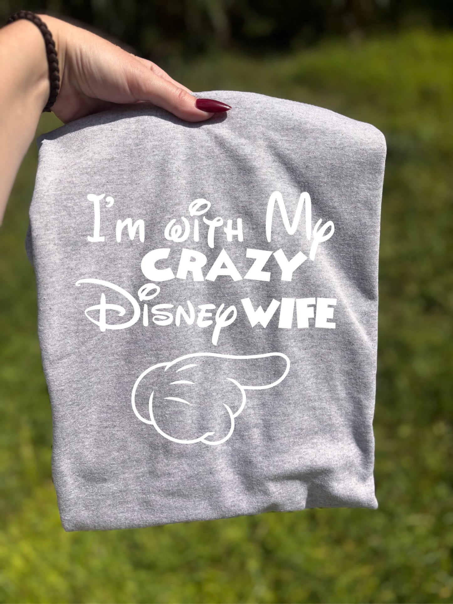 Donna  Crazy Wife Custom DTF Heat Transfer,Sublimation, DTF Direct to Film