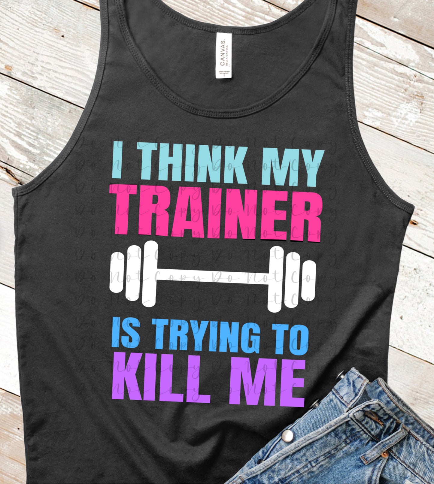 My Trainer Custom, DTF Direct to Film Heat Transfer