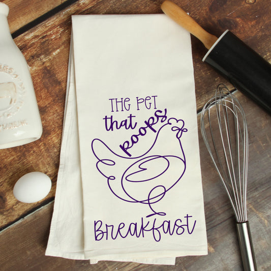 The Pet That Poops Breakfast Custom Heat Transfer Sublimation, Sublimation, DTF Direct to Film
