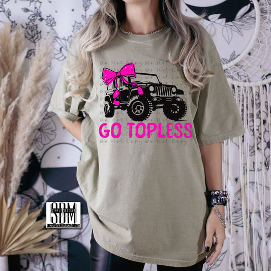 Go Topless Transfer Sublimation, Sublimation, DTF Direct to Film