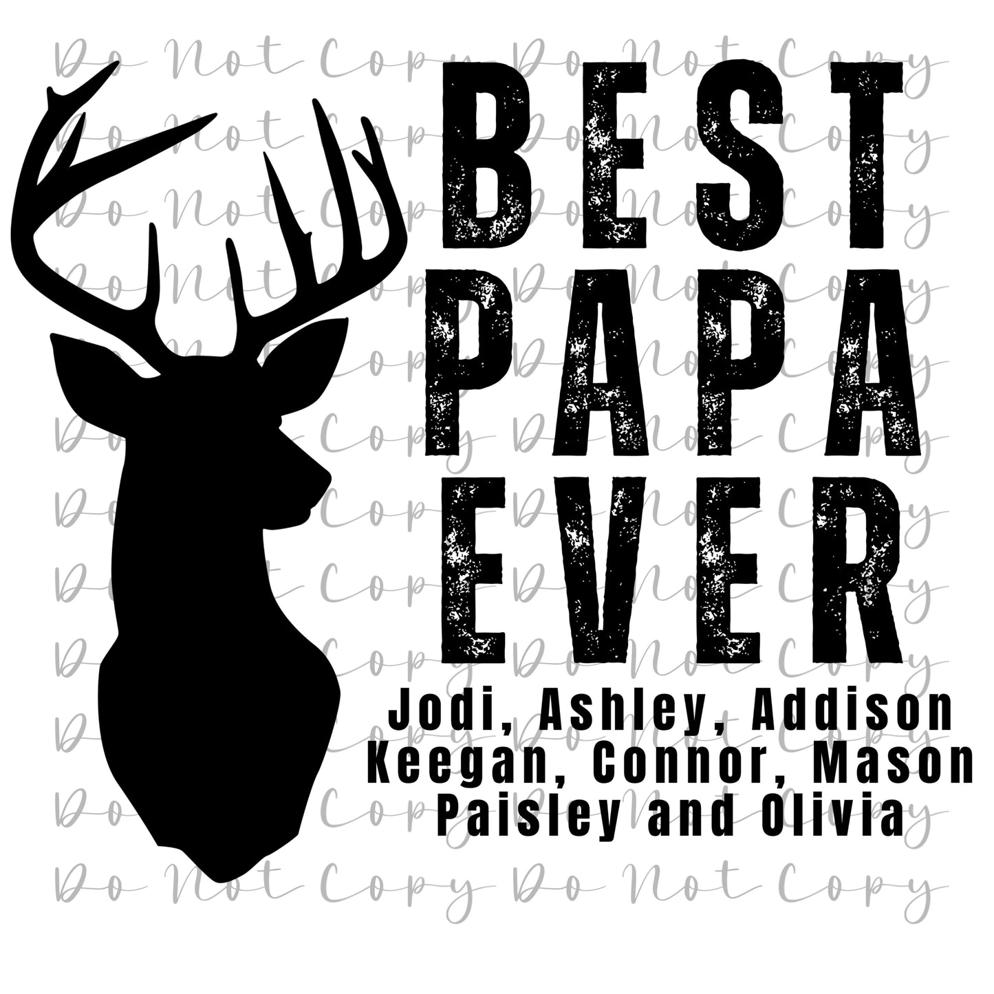 Best Papa Ever Heat Transfer Sublimation, Sublimation, DTF Direct to Film