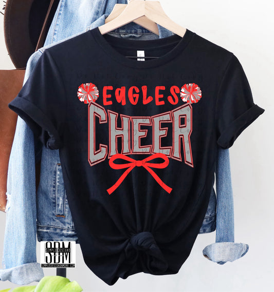 Cheer Eagles Heat Transfer Stars Sublimation, Sublimation, DTF Direct to Film Transfers (Copy)