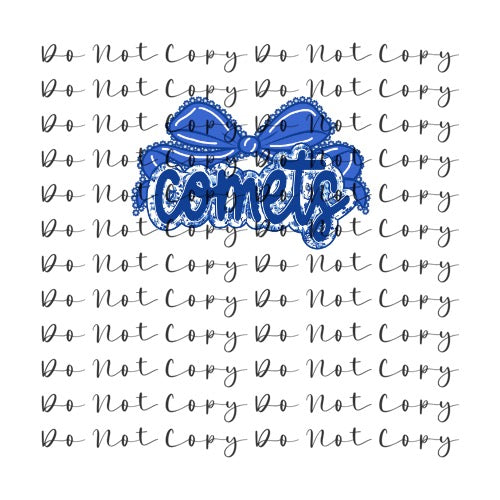 Donna Comets Custom Sublimation, DTF Direct to Film