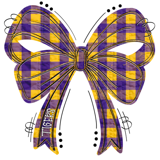 Bow Tigers Transfer Sublimation, Sublimation, DTF Direct to Film