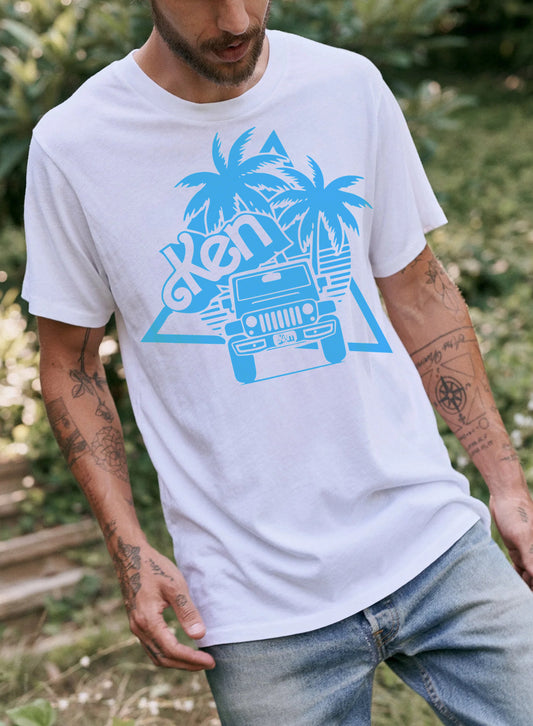 Ashley Blue Ken Custom Heat Transfer Sublimation, Sublimation, DTF Direct to Film