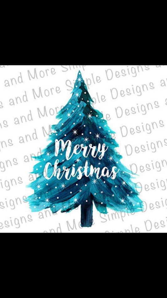 Christmas Tree Sublimation Heat Transfer Sheet Temp