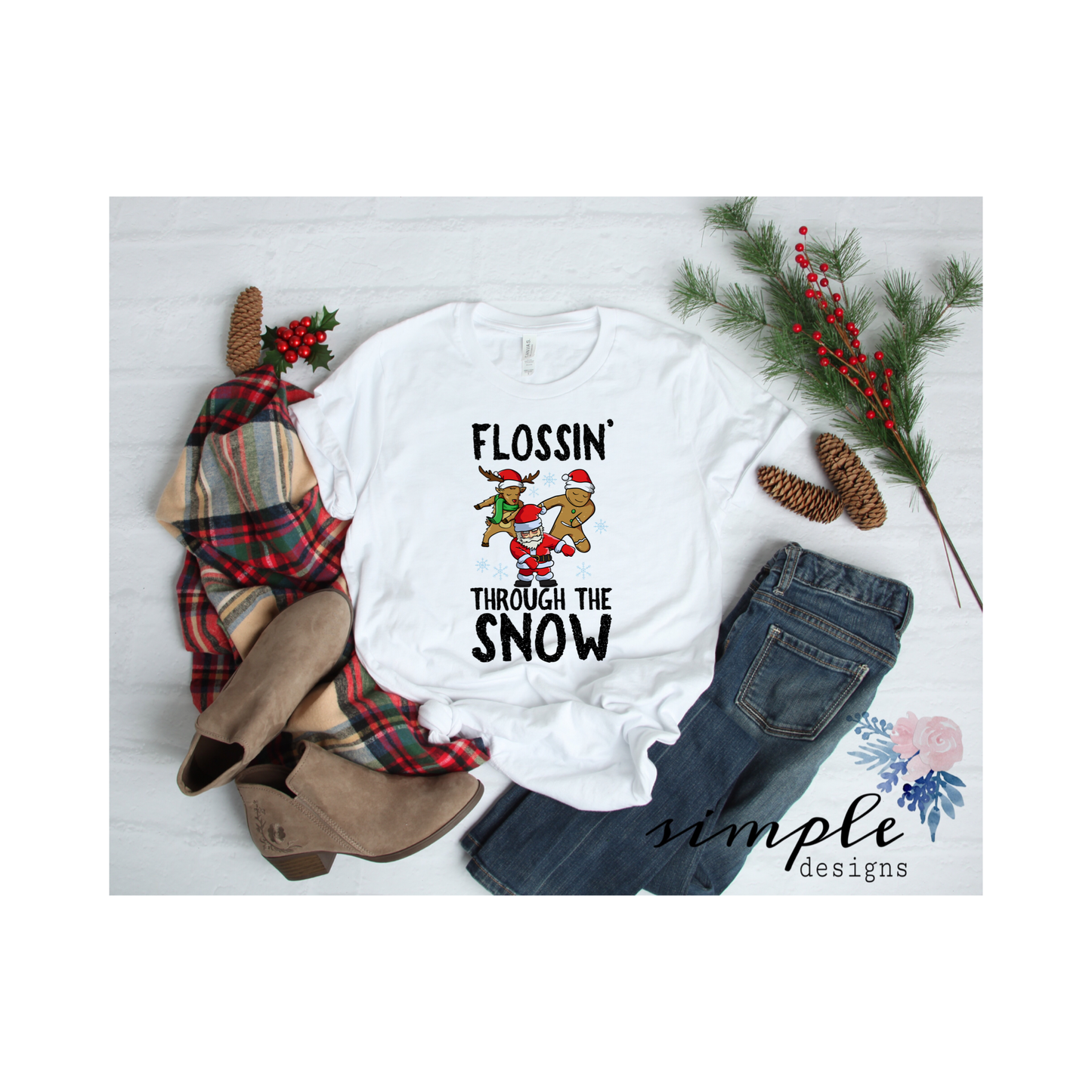 Flossing through the snow Sublimation Heat Transfer Sheet Temp