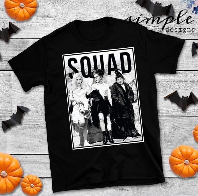 Squad Goals Hocus Pocus Sublimation Heat Transfer Sheet Temp