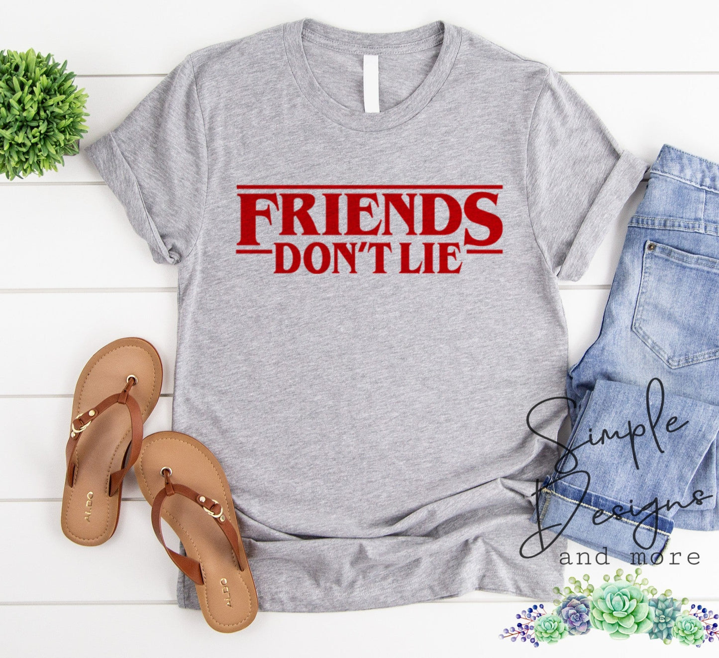 Friends Dont Lie Stranger Things Sublimation Heat Transfer Sheets