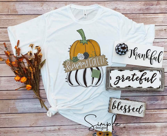 Happy Fall Sublimation Heat Transfer Sheet