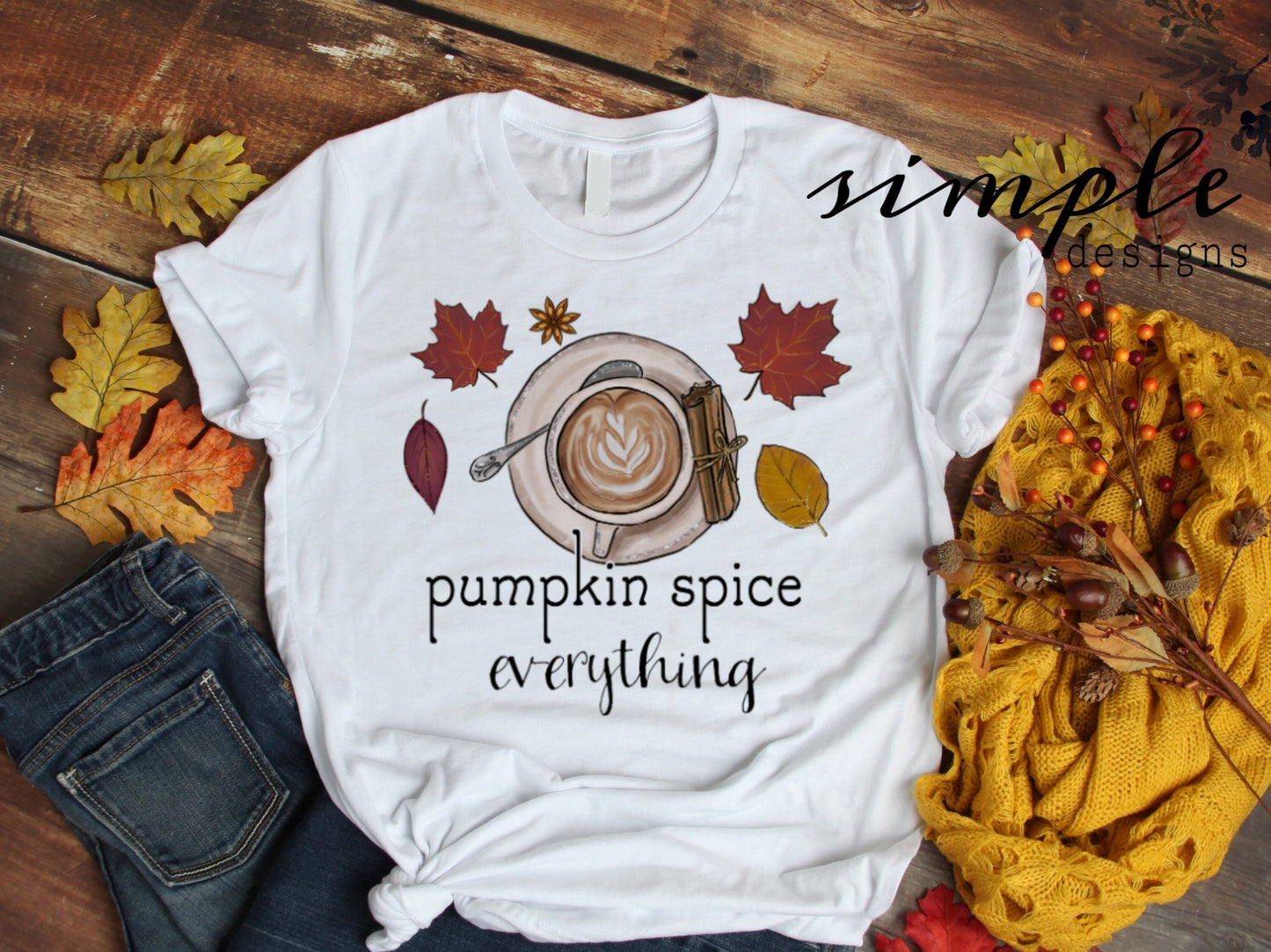 Pumpkin Spice Sublimation Heat Transfer Sheets