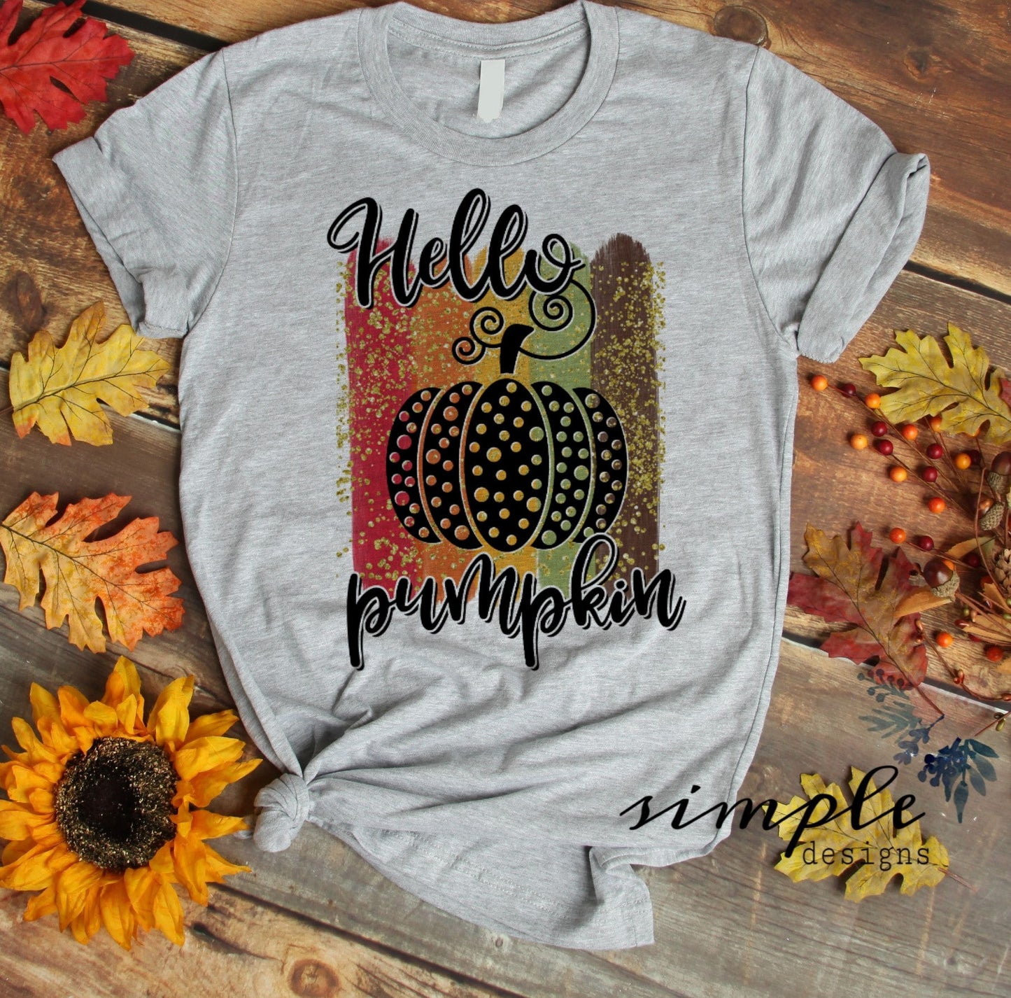 Hello Pumpkin Sublimation Heat Transfer Sheets