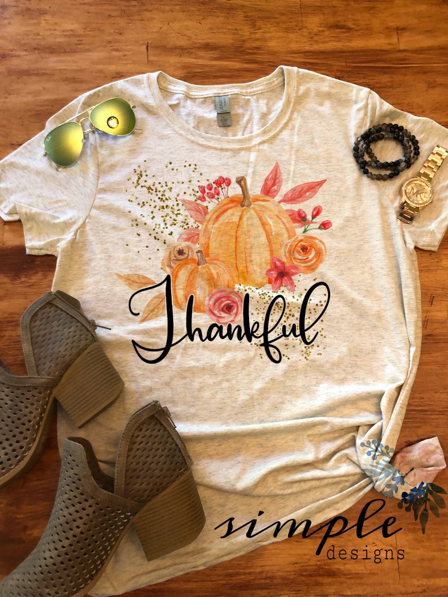 Thankful Pumpkins Sublimation Heat Transfer Sheets