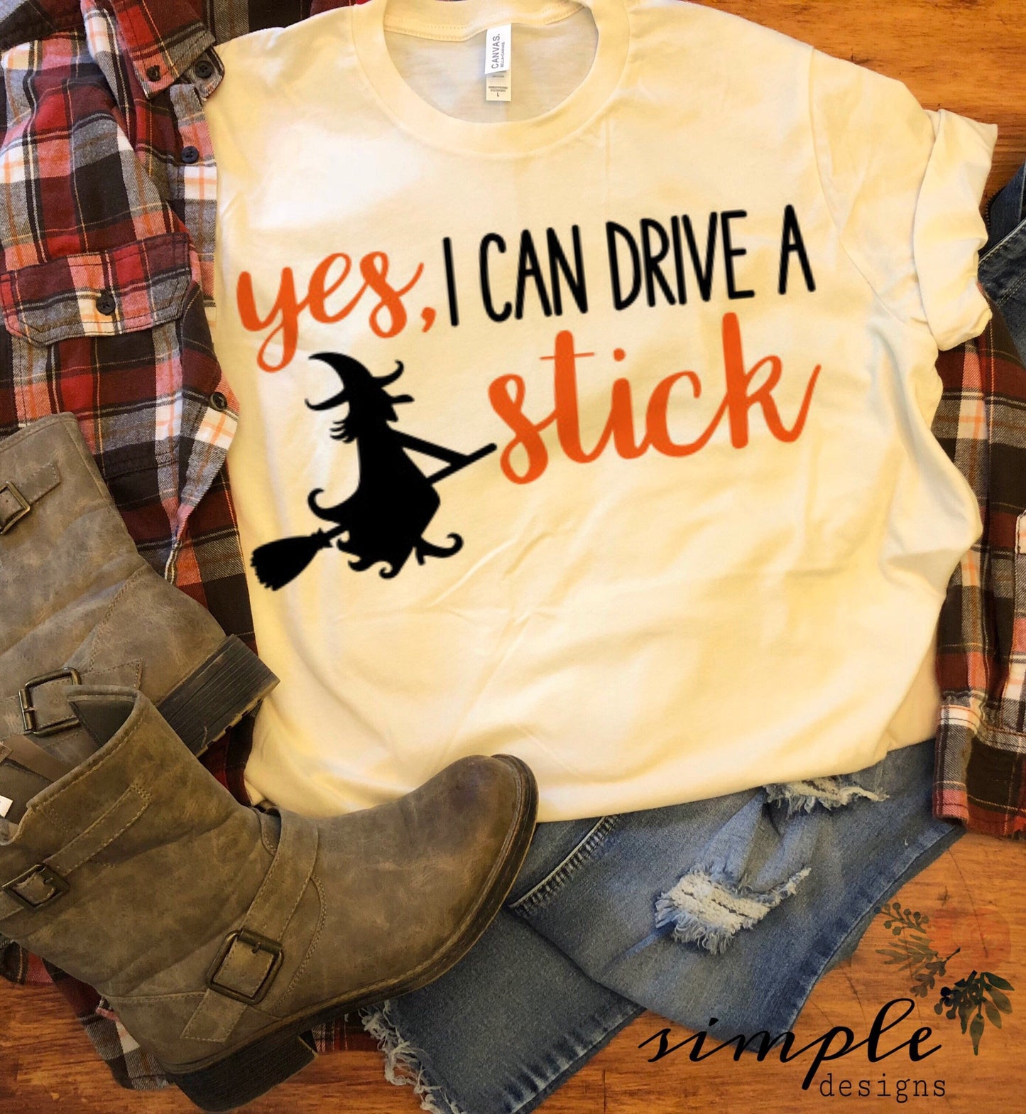 Yes, I Can Drive a Stick Sublimation Heat Transfer Sheet