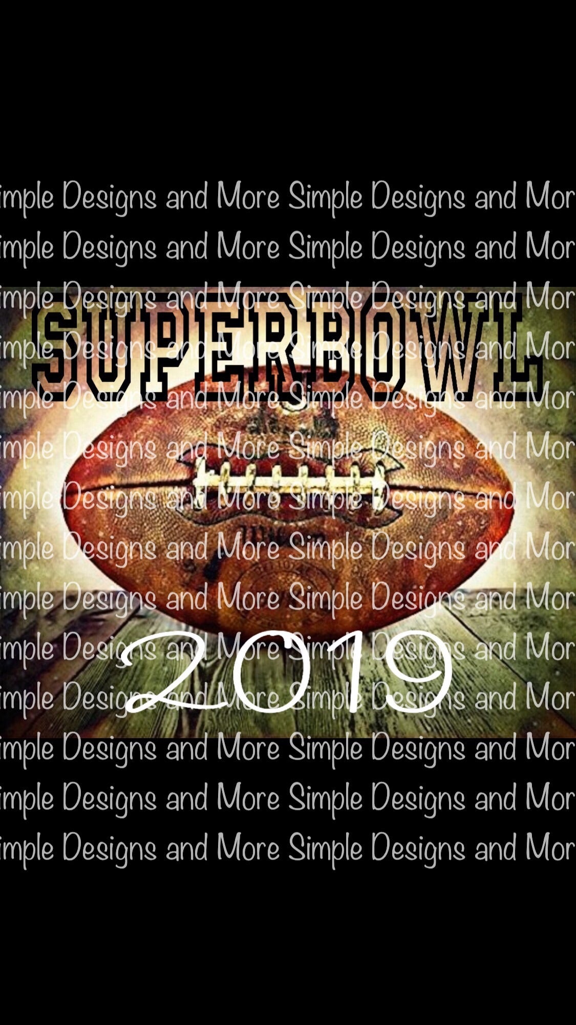 Super Bowl 02.03.19 Atlanta LIII Super Bowl Sublimation Heat Transfer Sheets