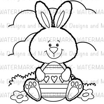 Easter Bunny Sublimation Heat Transfer Sheet