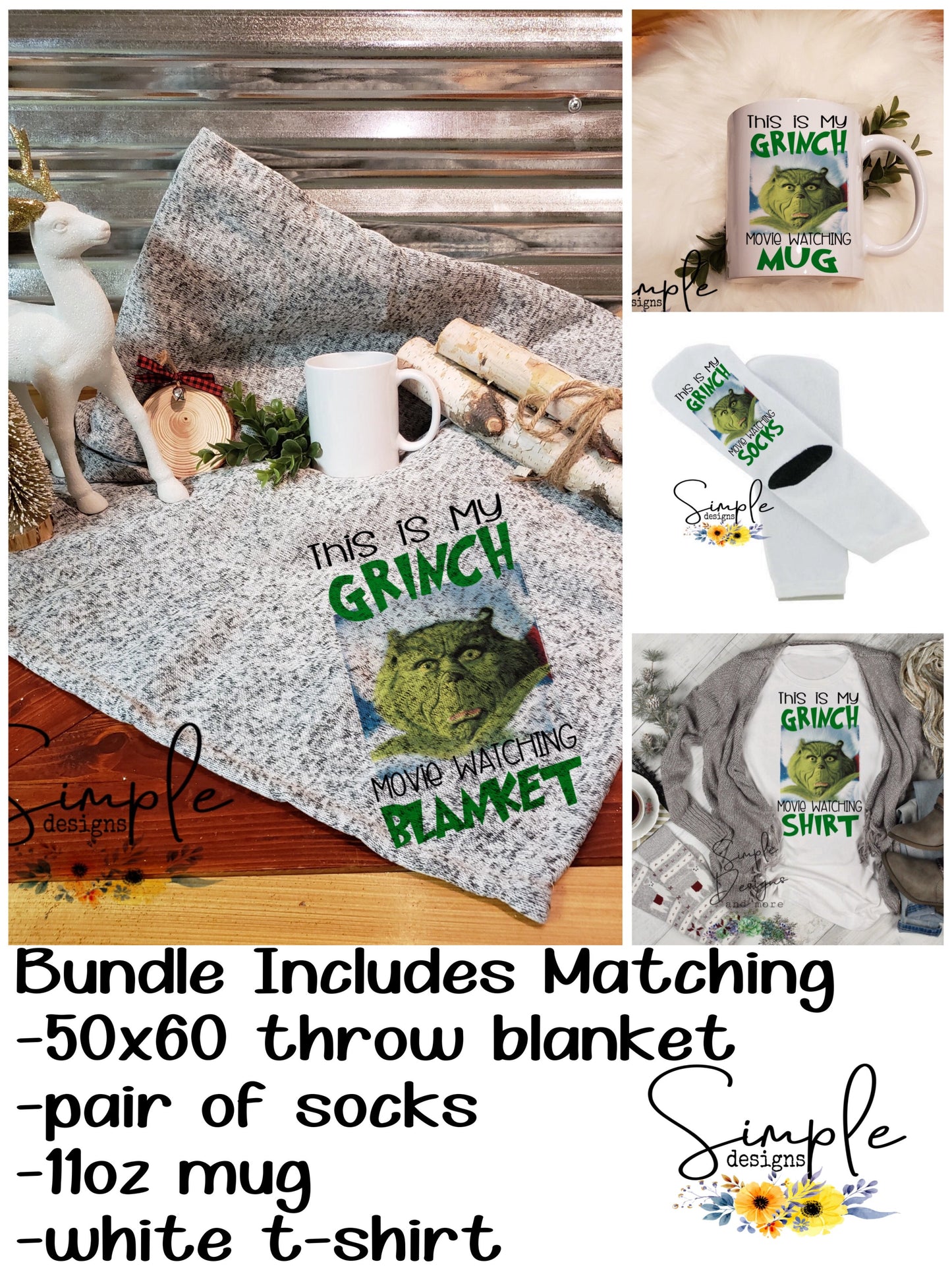 Grinch Movie Bundle Package