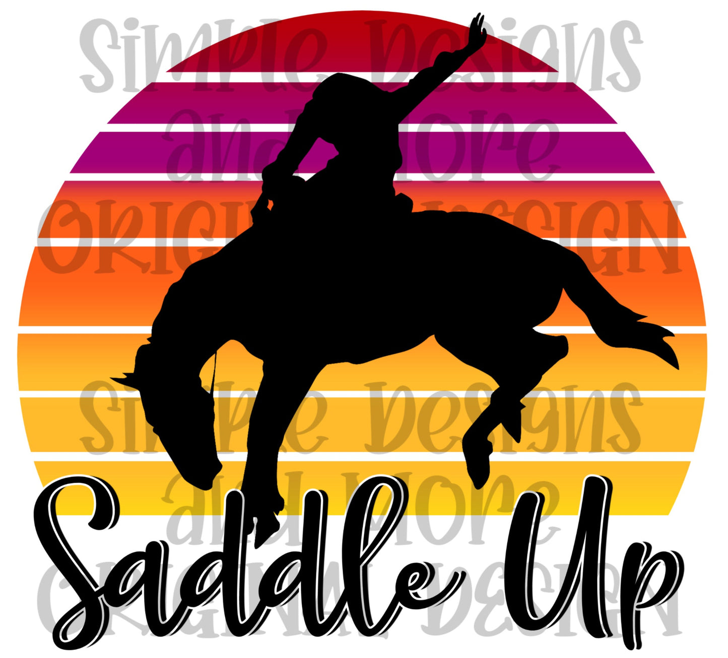 Saddle Up Stickers