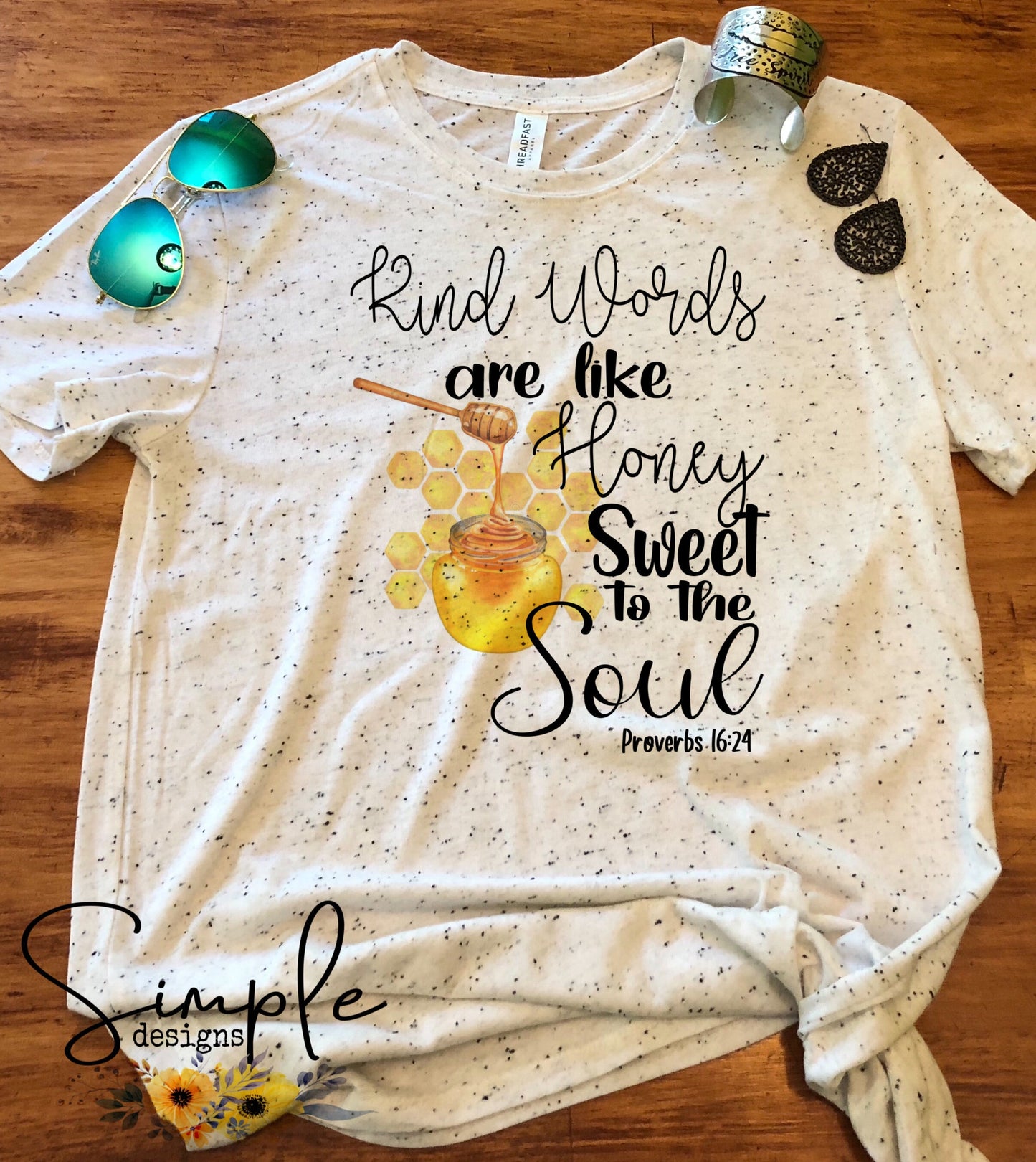 Kind Words are Like Honey Sublimation Heat Transfer Sheets