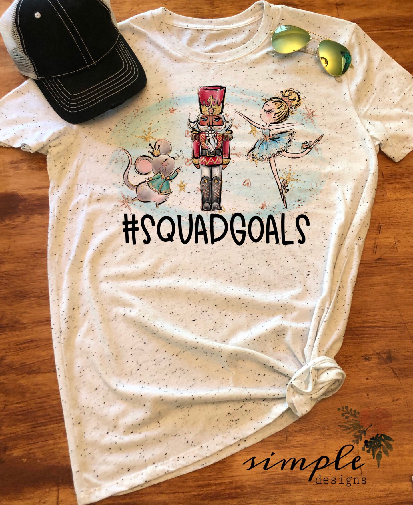 Squad Goals Nutcracker Sublimation Heat Transfer Sheet