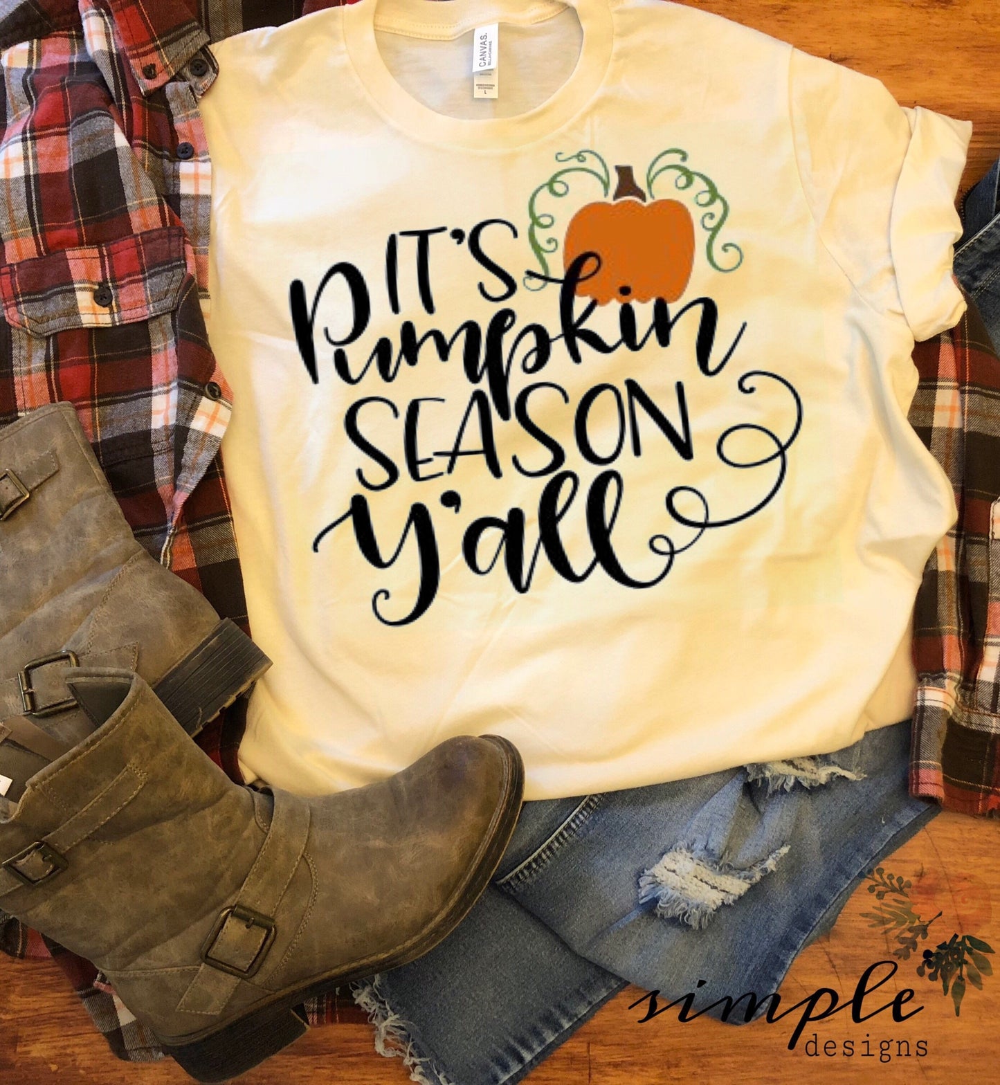 It's Pumpkin Season Yall Pumpkin Sublimation Heat Transfer Sheet