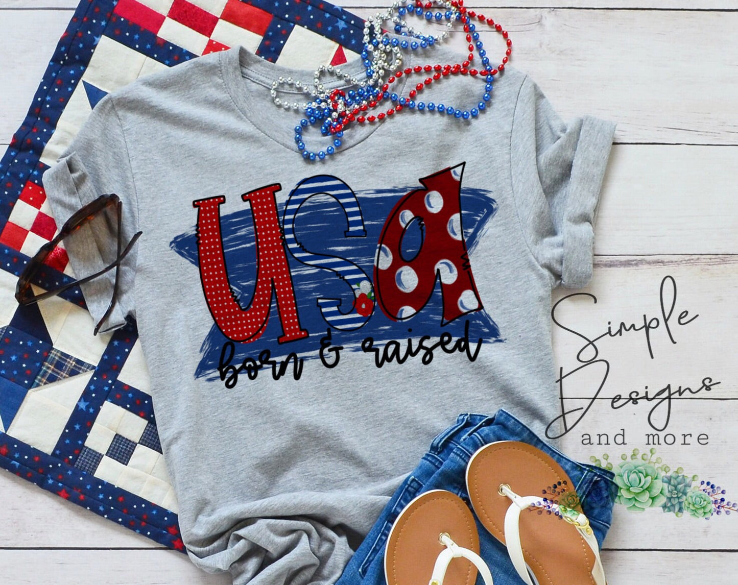 USA Born and Raised Sublimation Heat Transfer Sheet