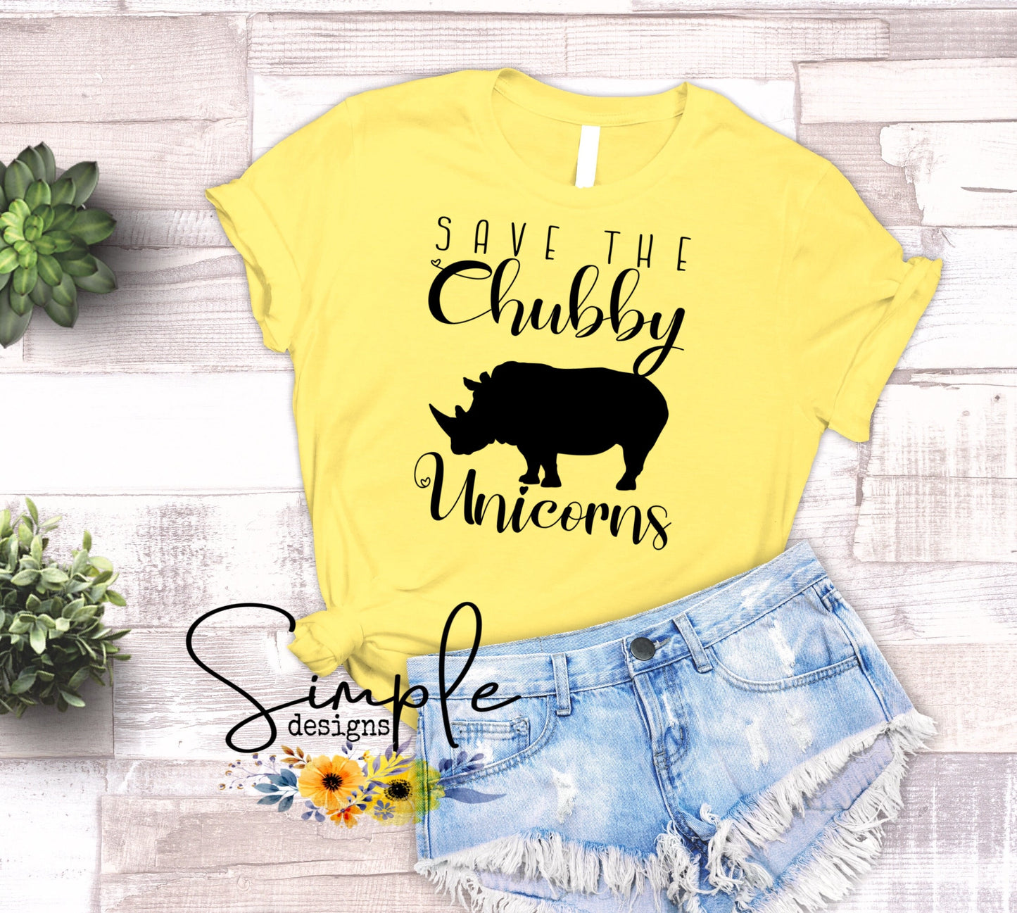 Save the Chubby Unicorns Sublimation Heat Transfer Sheets