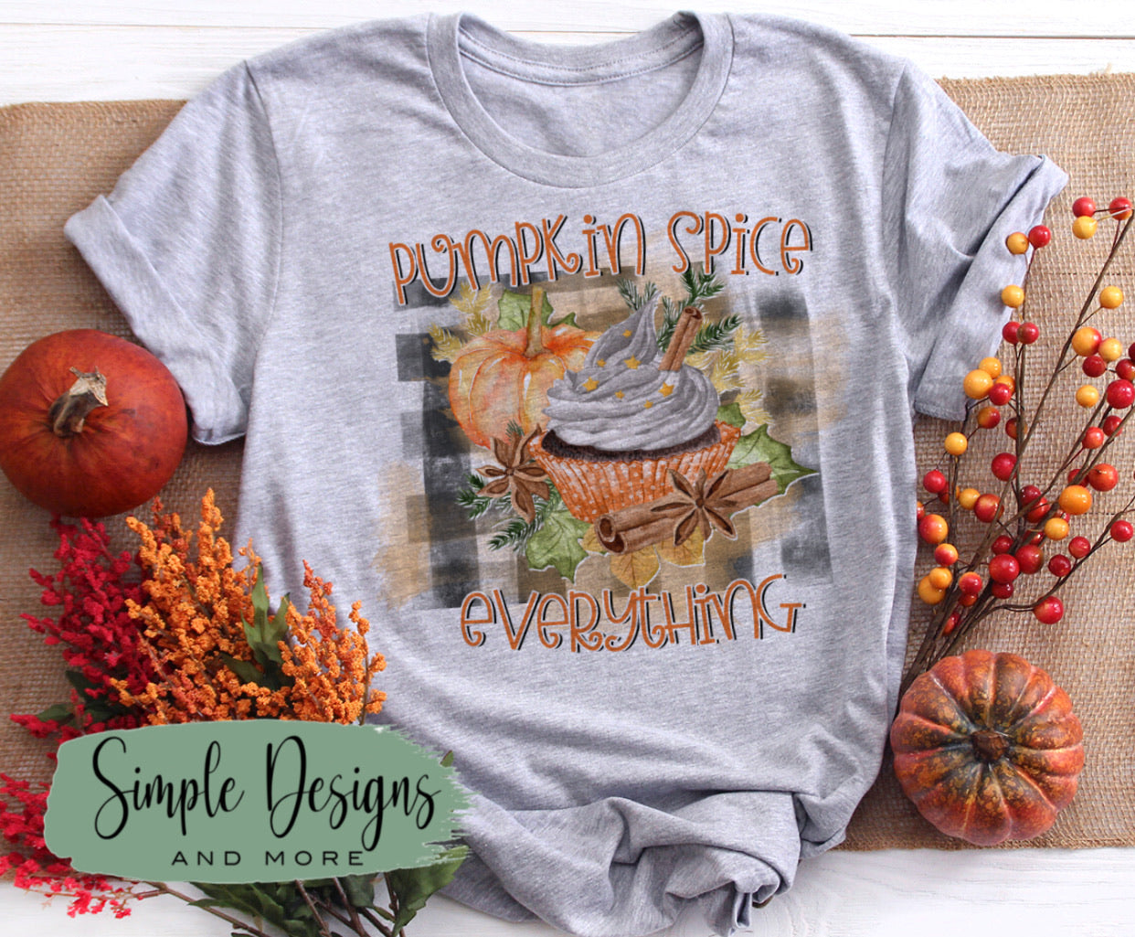 Pumpkin Spice Everything Sublimation Heat Transfer Sheet