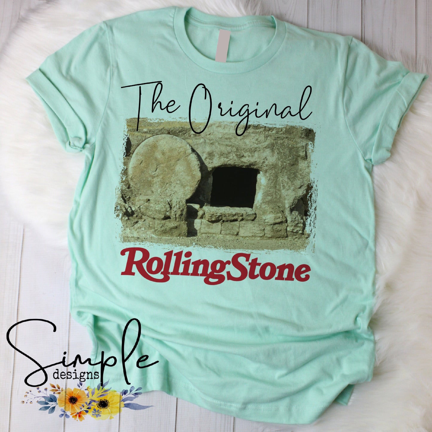 The Original Rolling Stone Easter Sublimation Heat Transfer Sheet