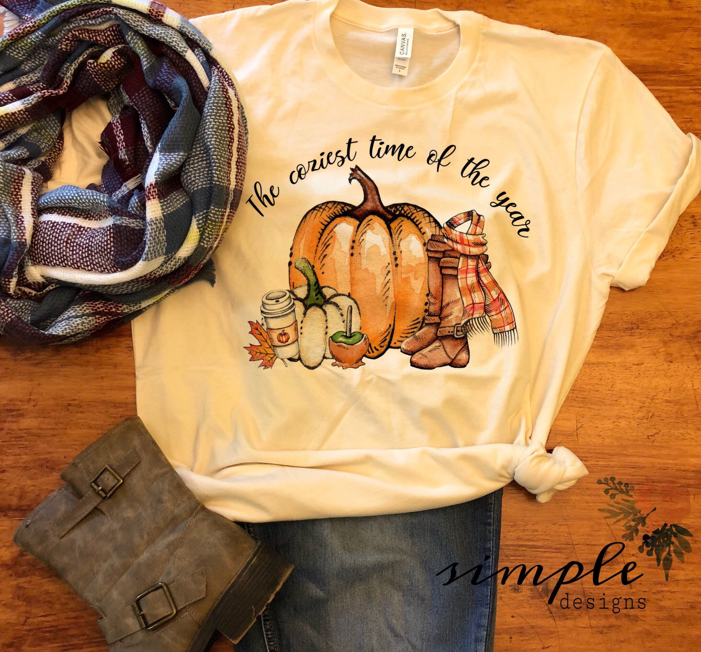 The Coziest Time of the Year Sublimation Heat Transfer Sheet