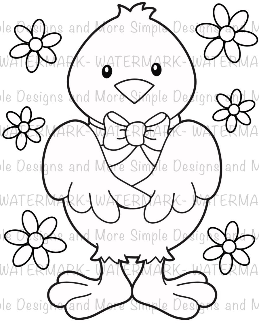 Easter Duck Sublimation Heat Transfer Sheet