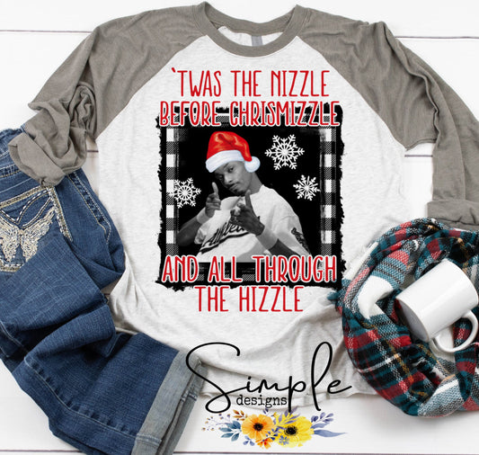 ‘Twas the Nizzle Sublimation Heat Transfer Sheet