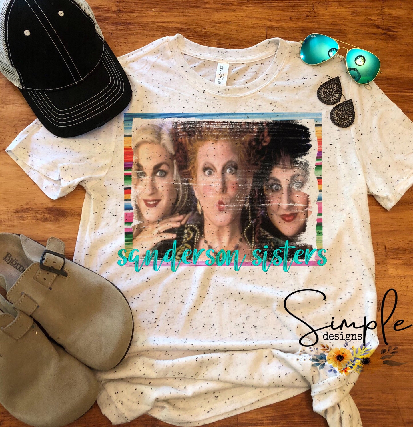 Sanderson Sisters Hocus Pocus Sublimation Heat Transfer Sheet