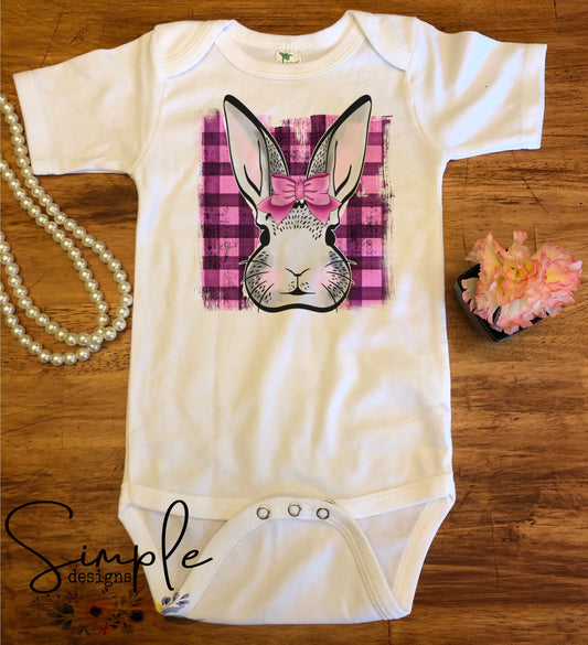 Easter Bunny Pink Sublimation Heat Transfer Sheets