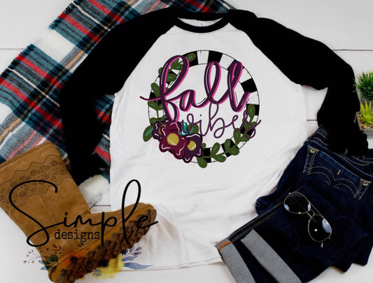 Fall Vibes Sublimation Heat Transfer Sheet