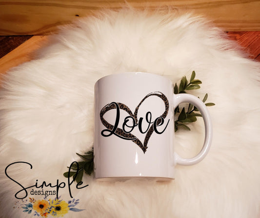 Heart Love Valentines Sublimation Heat Transfer Sheets